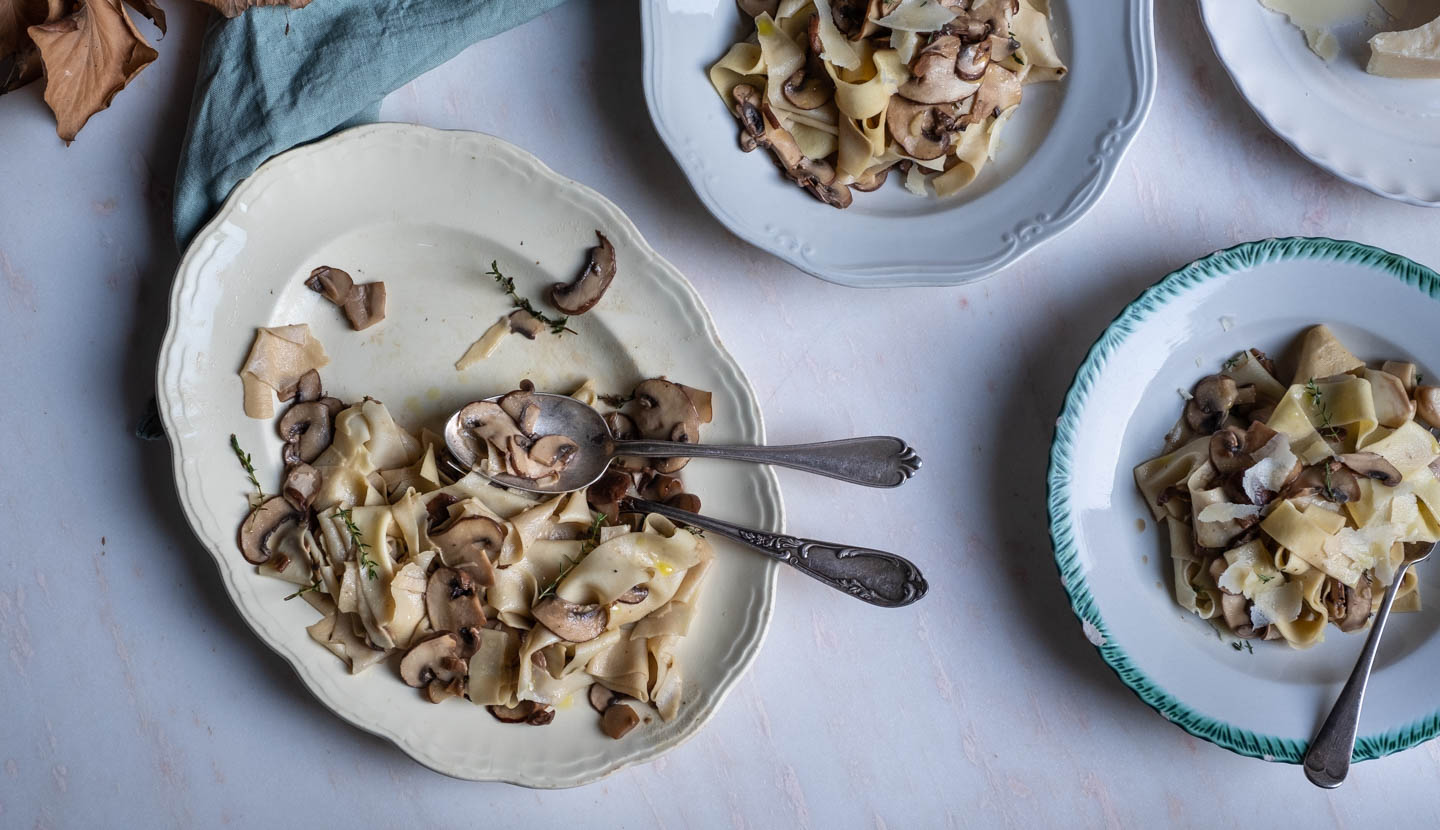 Pasta Fresca With Mushrooms