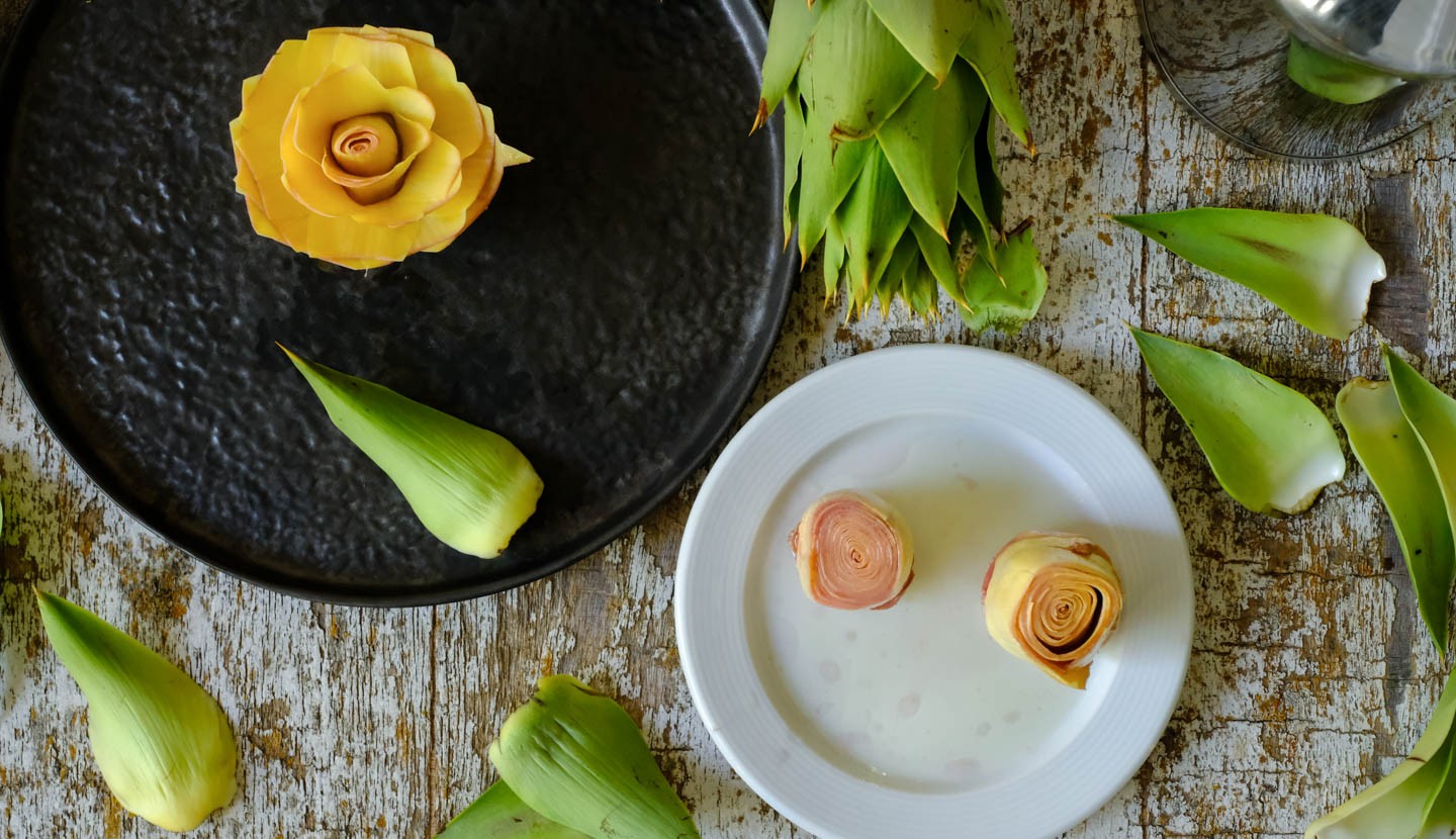 Tinian Wild Artichoke in Oil - Tinos Food Paths - Marathia