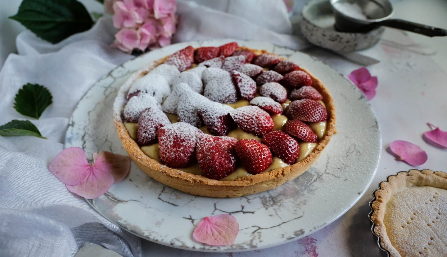 Spring Strawberry Tart