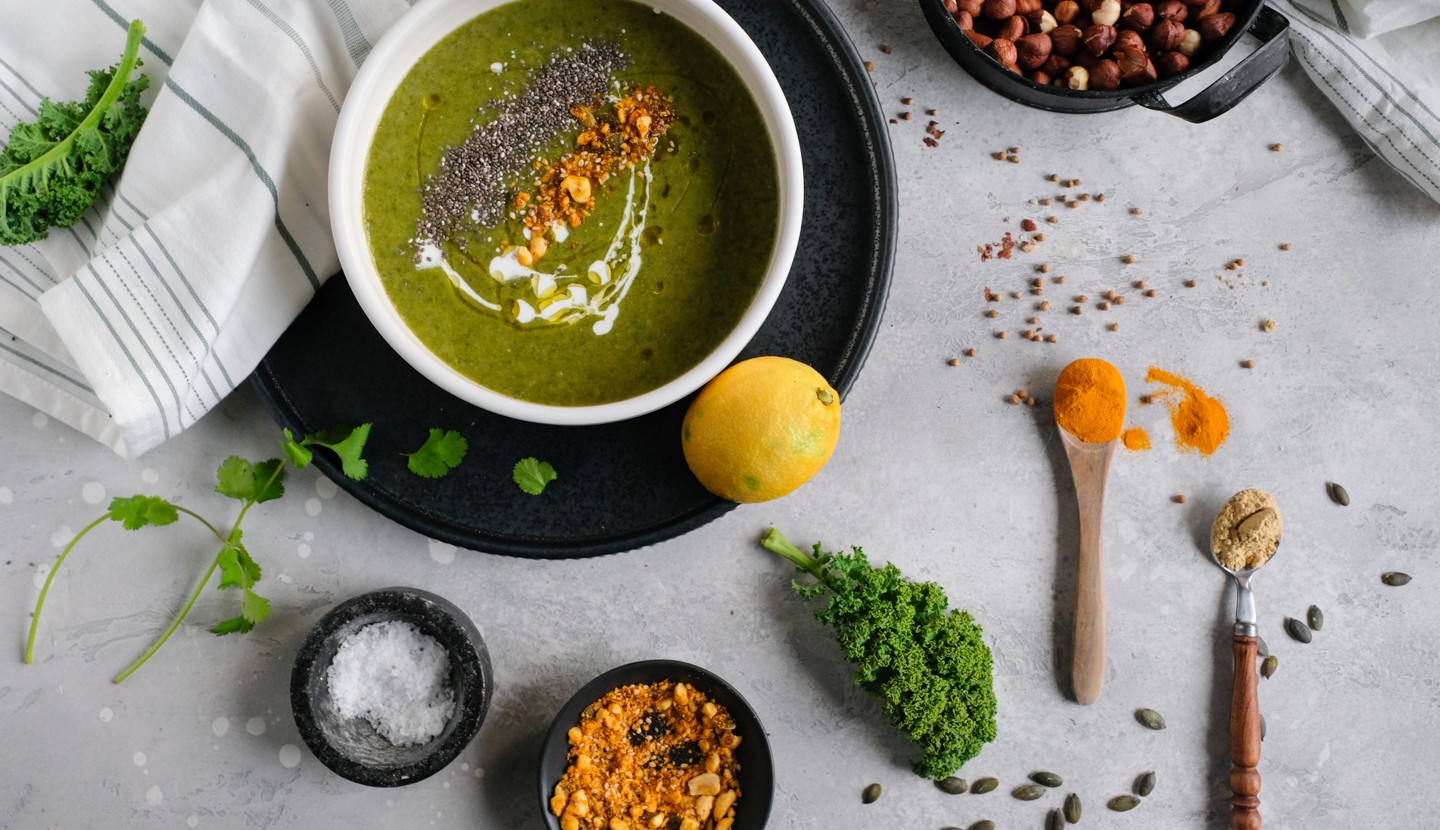 Broccoli & Kale detox soup
