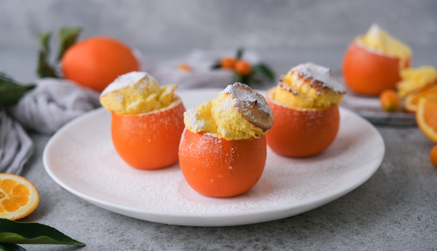 Orange soufflé